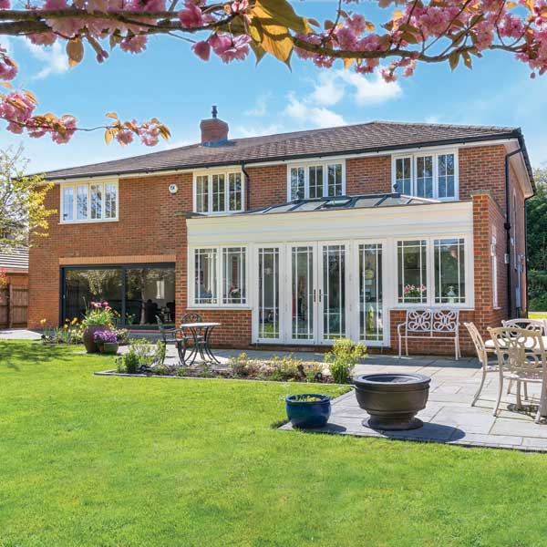 garden room french doors